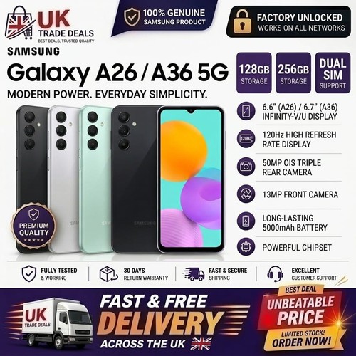 Samsung galaxy a26 - a26, a36